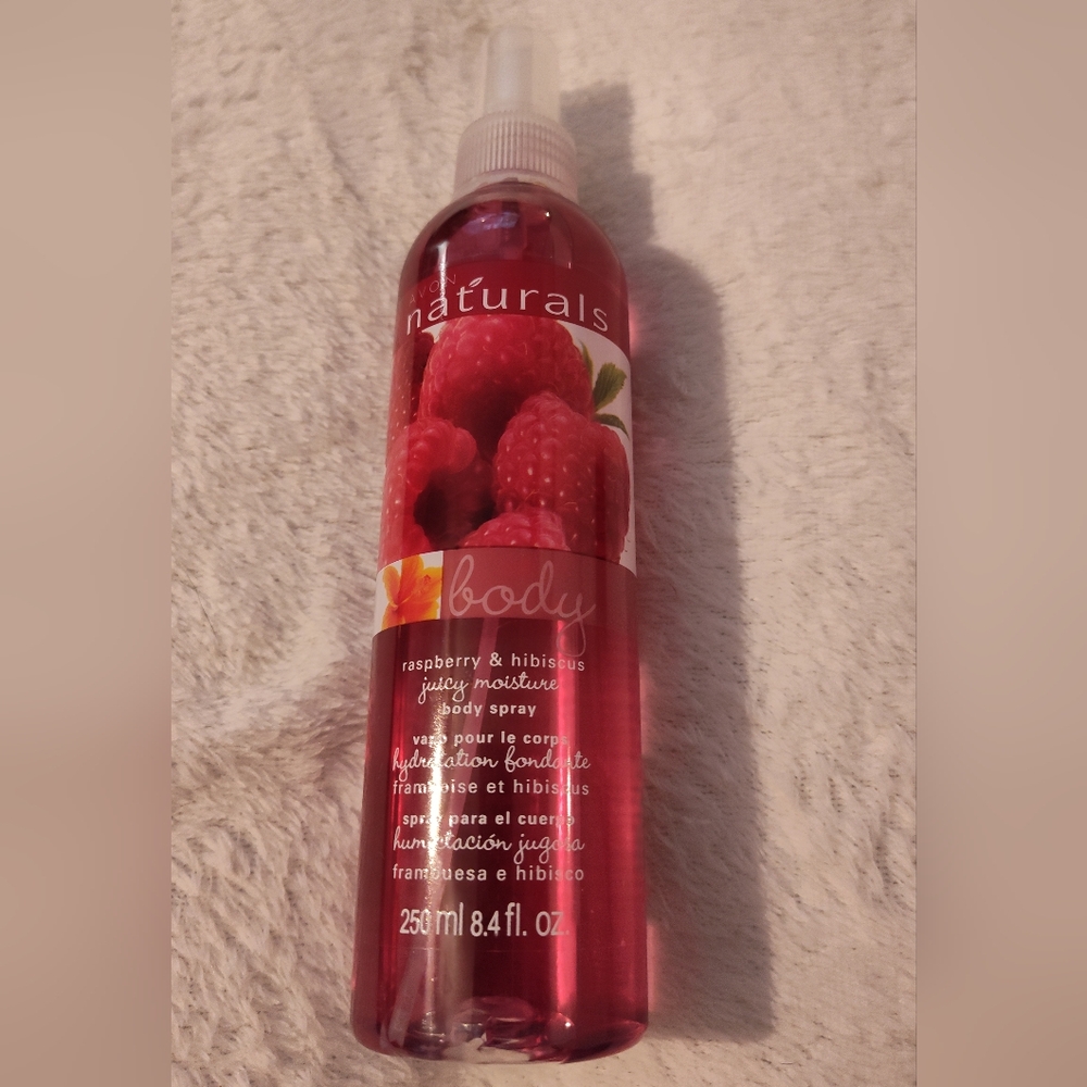 NEW! Avon 2012 Discontinued Raspberry & Hibiscus Body Spray - 8.4oz
